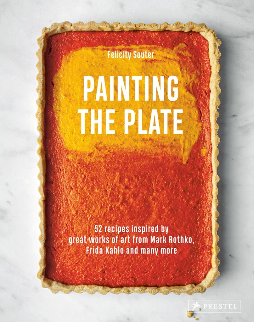 Cover of "Painting the Plate" featuring a dish inspired by a Rothko painting.